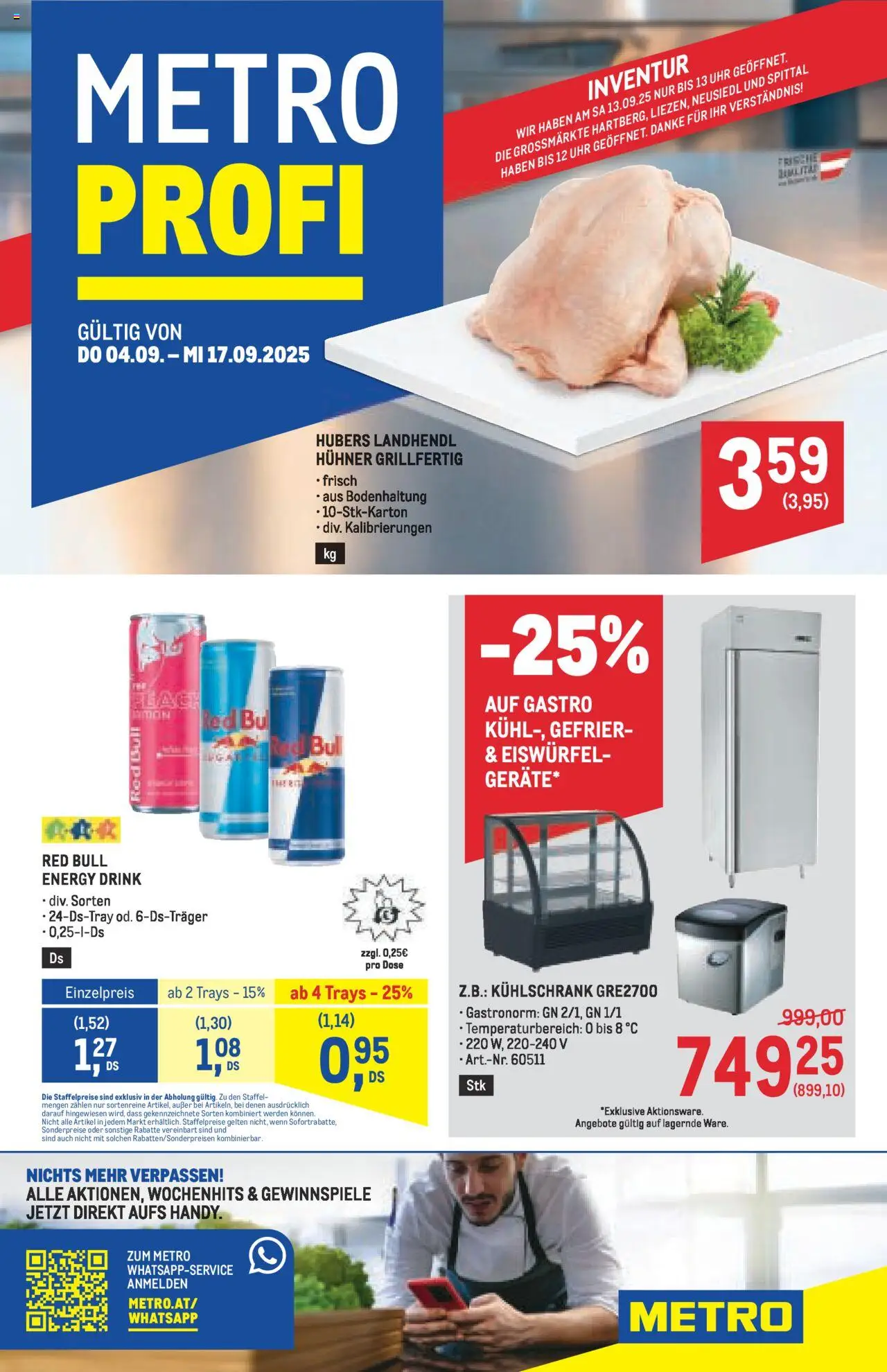  Metro Angebote Profi ab (04.09.2025 - 17.09.2025) - Seite 1