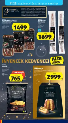 Aldi - Akciós újság Aldi megtekintése, amely érvényes 2025.11.20.-től | Oldal: 48