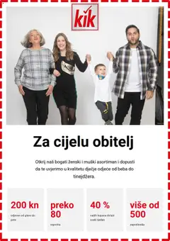 Pregled letka Katalog trgovine Kik vrijedi od 23.07.2025