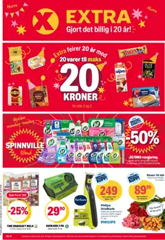 Forhåndsvis Coop Extra kundeavis fra butikk Coop Extra gyldig fra 13/04/2026
