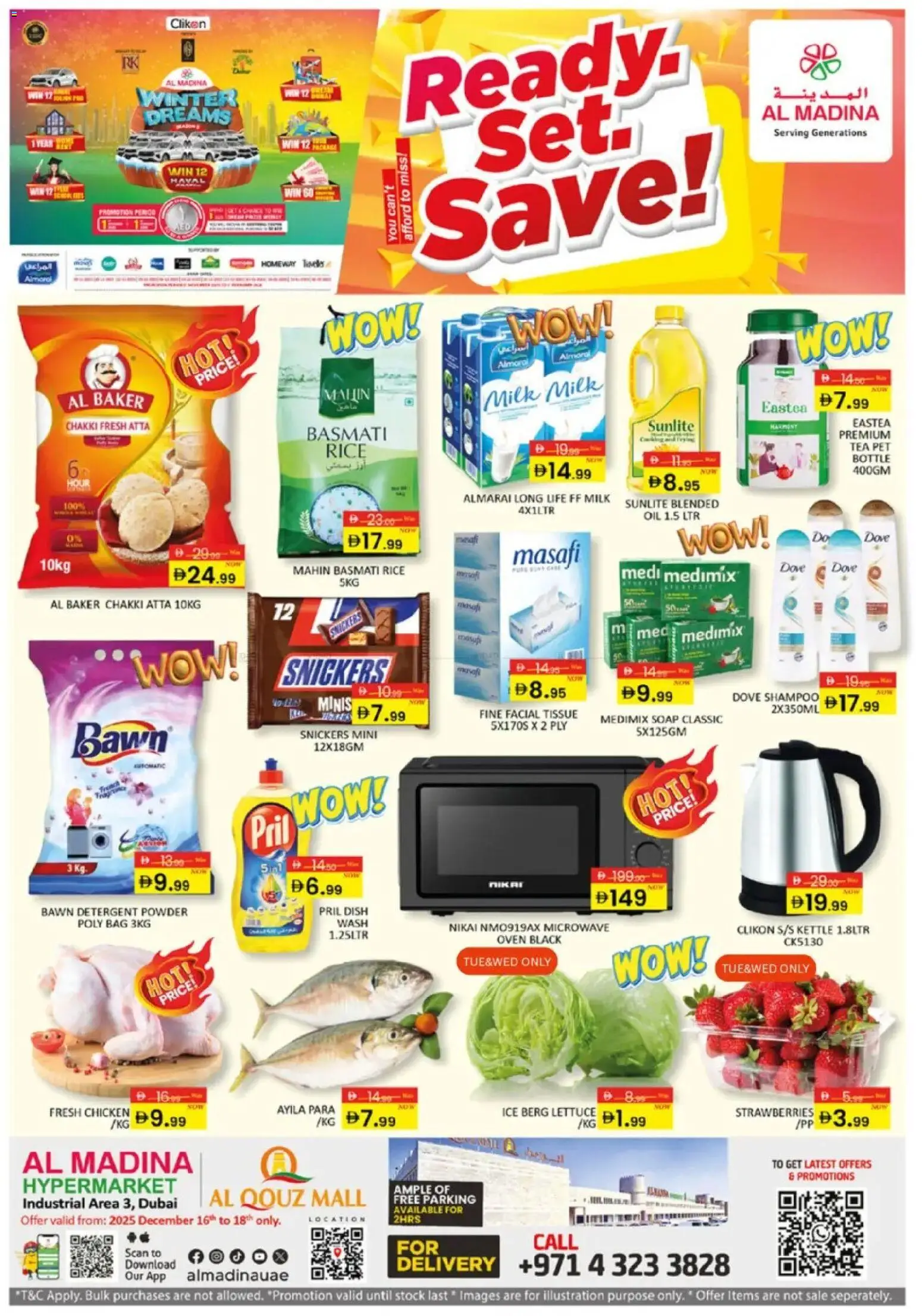 Preview of the catalogue Ready & Set & Save - Al Quoz, Dubai of store Al Madina valid from 16 Dec, 2025