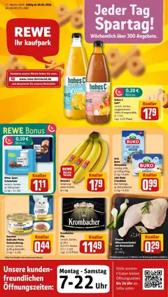 Vorschau von dem Prospekt des Geschäftes Rewe, gültig ab dem 20.04.2026