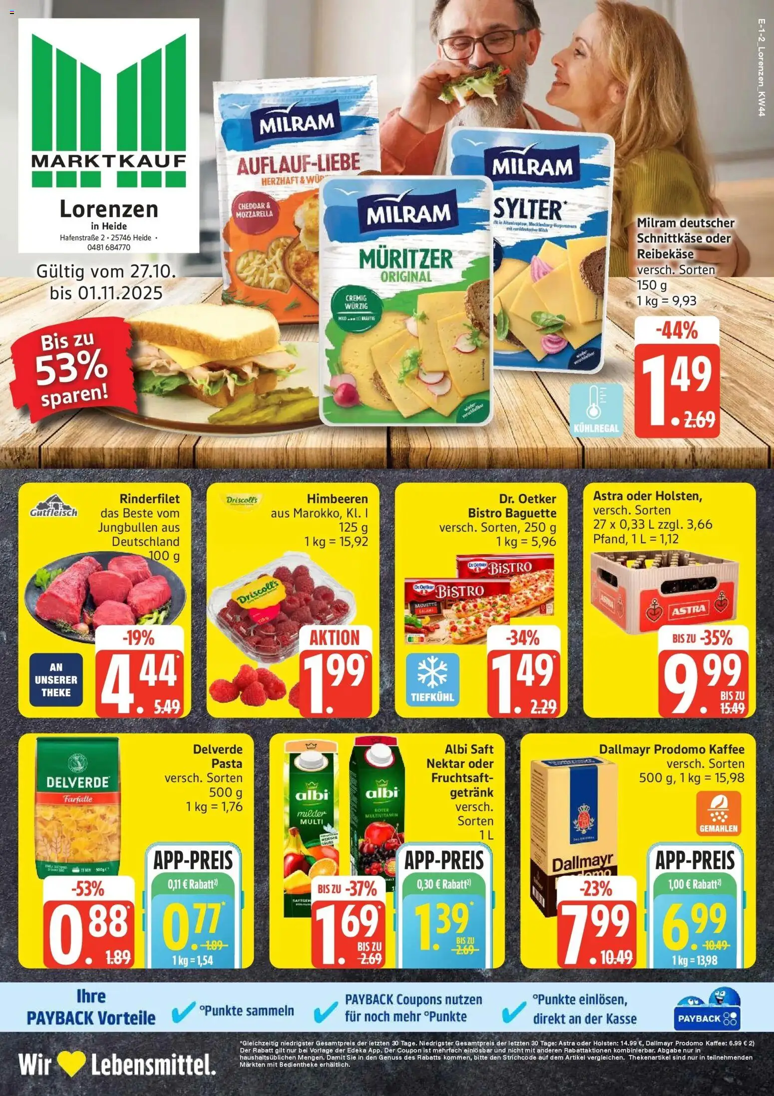 Vorschau von dem Prospekt des Geschäftes Marktkauf, gültig ab dem 26.10.2025