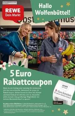 Vorschau von dem Prospekt des Geschäftes Rewe, gültig ab dem 15.12.2025