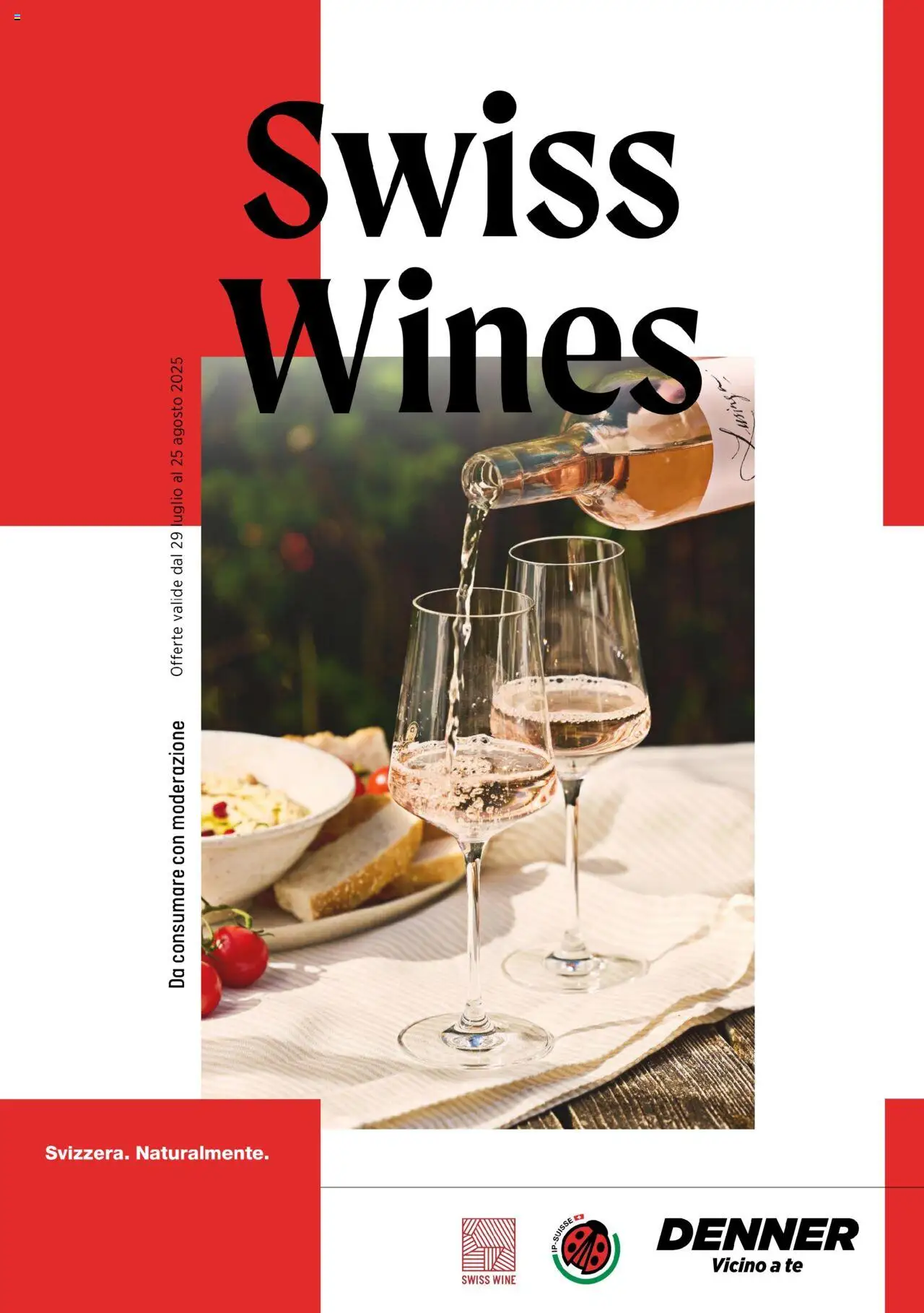 Denner Aktionen Swiss Wines IT ab 29.07.2025 - Seitennummer 1
