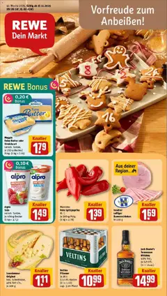 Vorschau von dem Prospekt des Geschäftes Rewe, gültig ab dem 17.11.2025