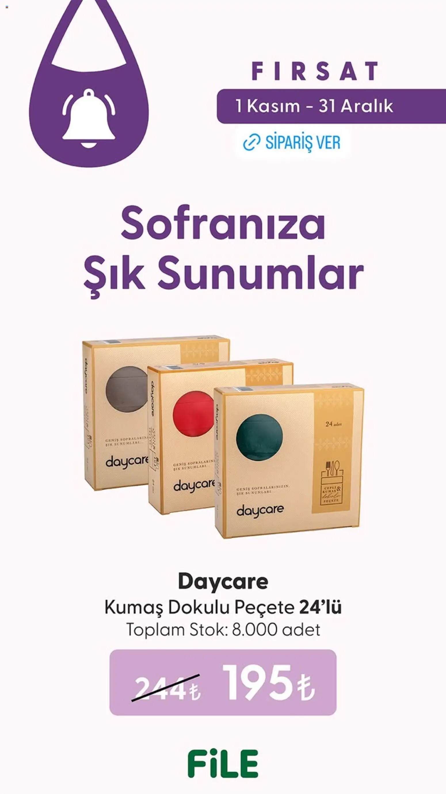 File Market İndirim 01.12.2025 - Broşürünün önizlemesi