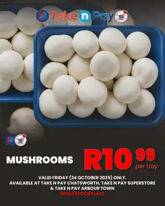 Preview of Take n Pay flyer valid from 24/10/2025