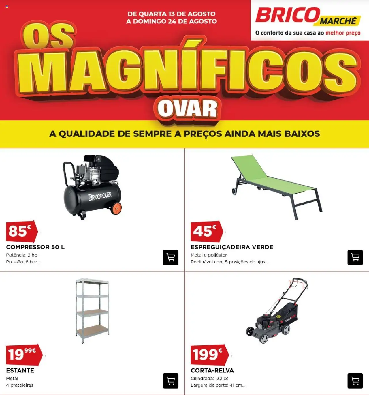 BricoMarché Folheto de 13/08/2025 - catálogo esta semana - página 1
