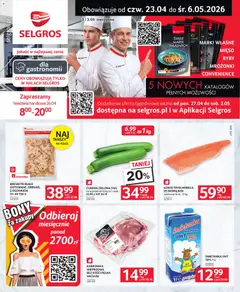 Pogląd gazetki "Selgros cash&carry gazetka - Oferta dla gastronomii" ze sklepu Selgros cash&carry ważnej od 23.04.2026