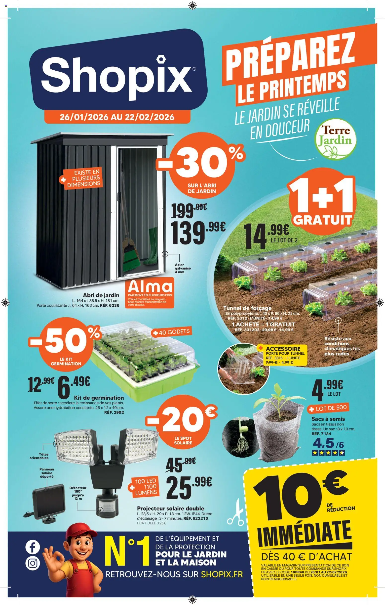 Prévisualisation de Catalogue du magasin Shopix formulaire valide 26/01/2026