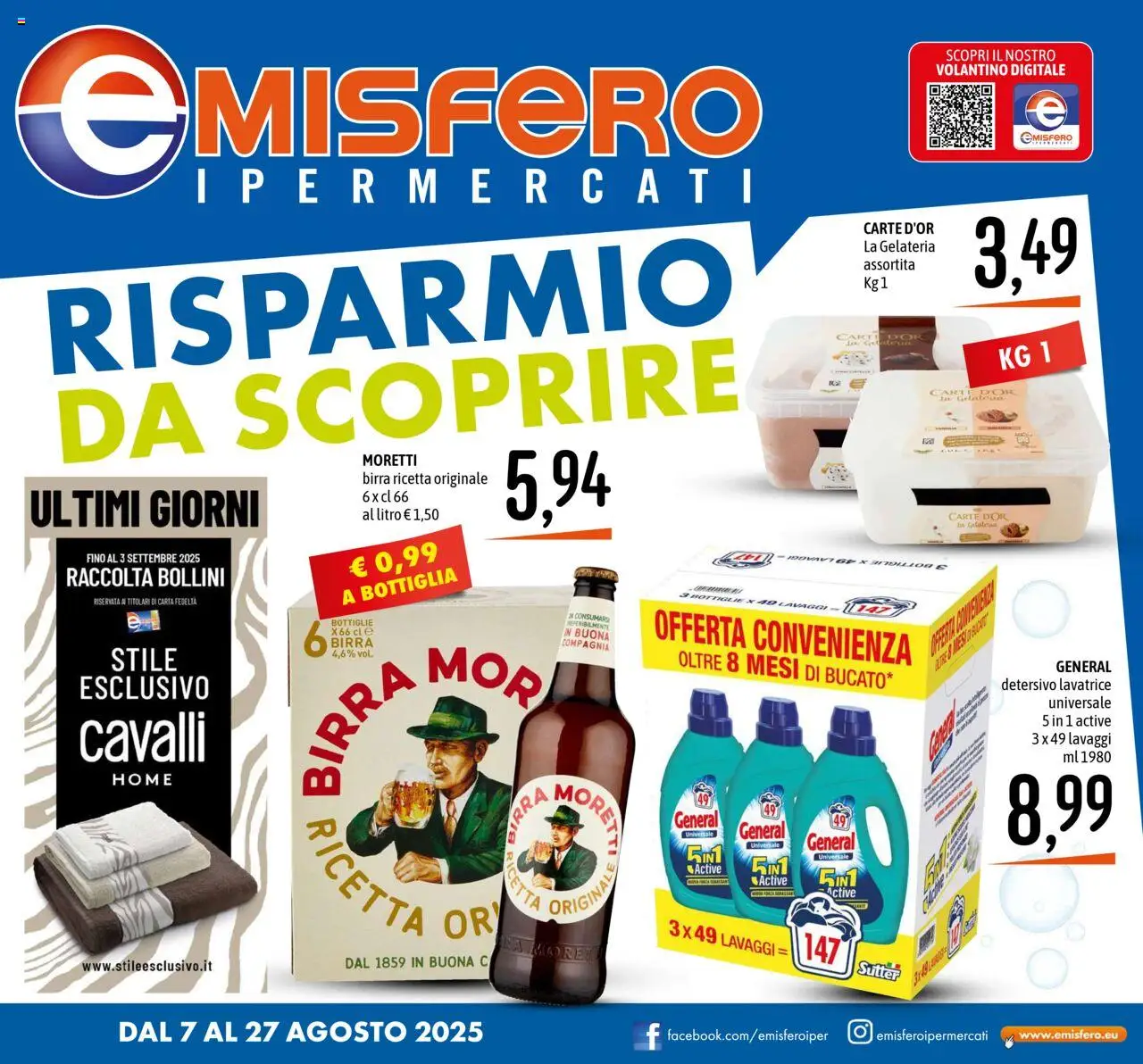 Volantino Emisfero valido da 07/08/2025 numero di pagina 1