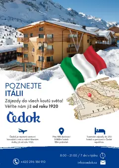 Náhled nabídky: Čedok Aktuální nabídka platný od 18.12.2025