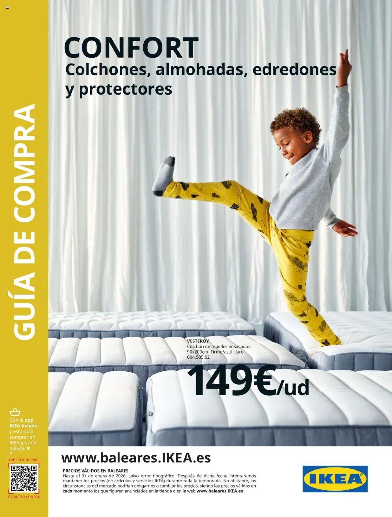 IKEA catálogo 01/09/2025 - 31/01/2026/2025 >> Confort