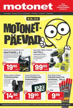 Kaupan Motonet Tarjoukset esikatselu, voimassa 15/10/2025