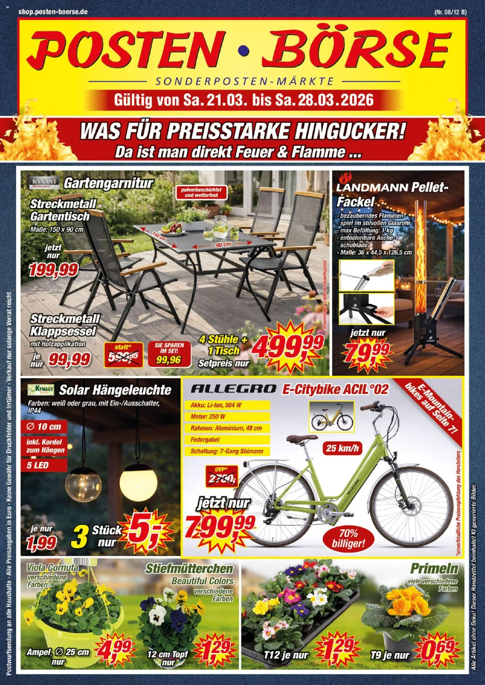 Vorschau von dem Prospekt des Geschäftes Posten Börse, gültig ab dem 21.03.2026