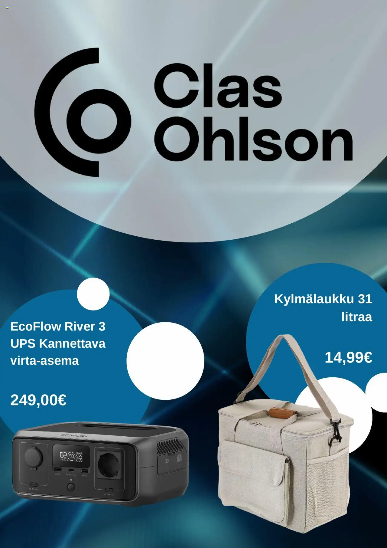 Clas Ohlson-kaupan Tarjoukset voimassa 25/07/2025 - Sivulla 1