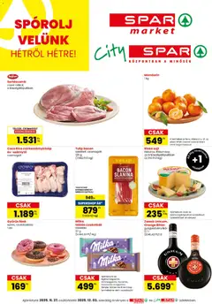 Spar Market - Akciós újság Spar Market megtekintése, amely érvényes 2025.11.27.-től