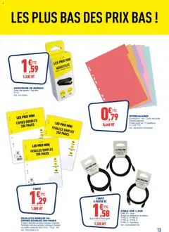 Prévisualisation de Catalogue du magasin Bureau Vallée formulaire valide 20/10/2025 | Page: 13