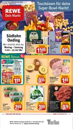 Vorschau von dem Prospekt des Geschäftes Rewe, gültig ab dem 02.02.2026