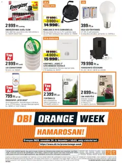 OBI - Akciós újság OBI megtekintése, amely érvényes 2025.11.05.-től | Oldal: 24