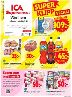 Förhandsgranska reklamblad Malmö från butik ICA Supermarket gäller från 08/09/2025