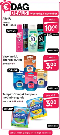 Voorbeeld van Black Friday van winkel Etos geldig vanaf 03-11-2025 | Pagina: 4