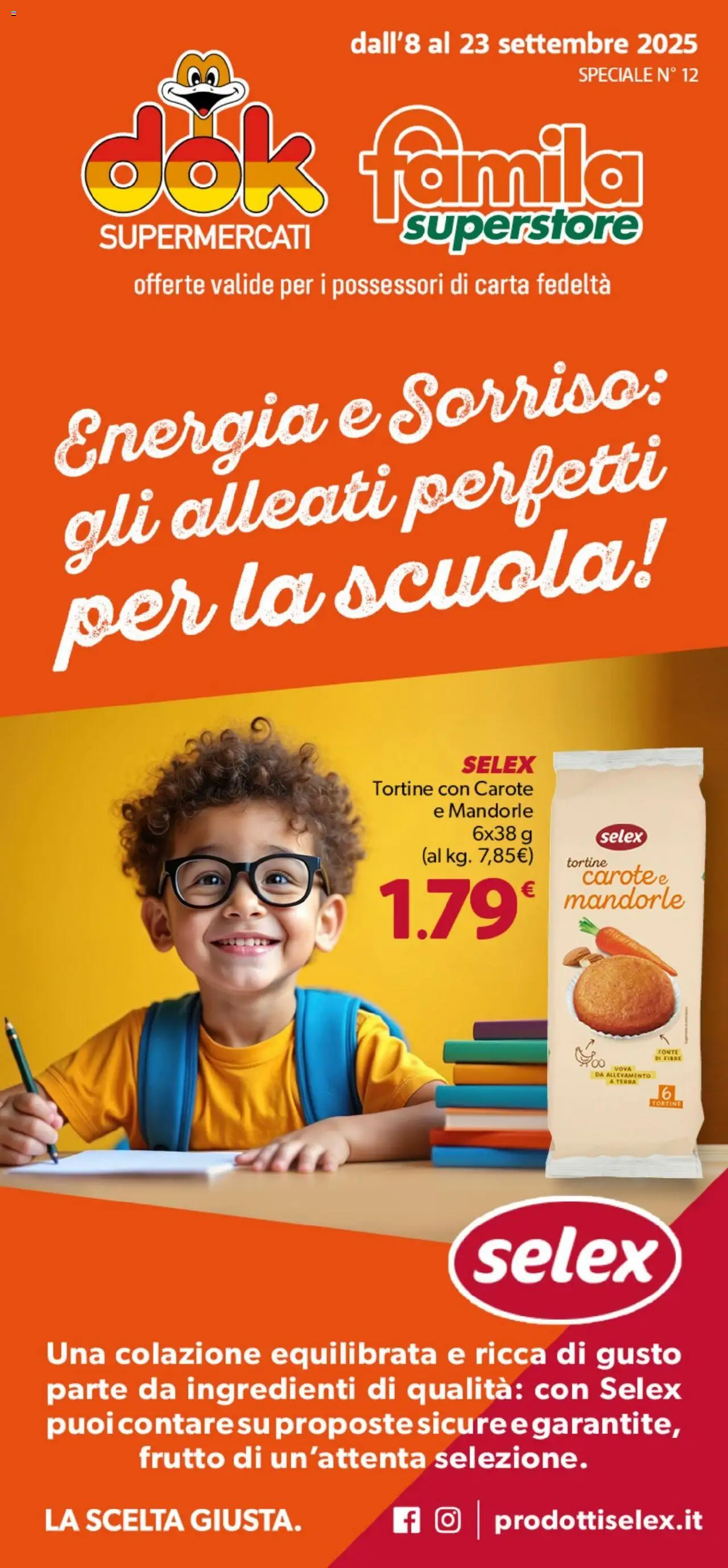 Volantino DOK valido da 08/09/2025 numero di pagina 1