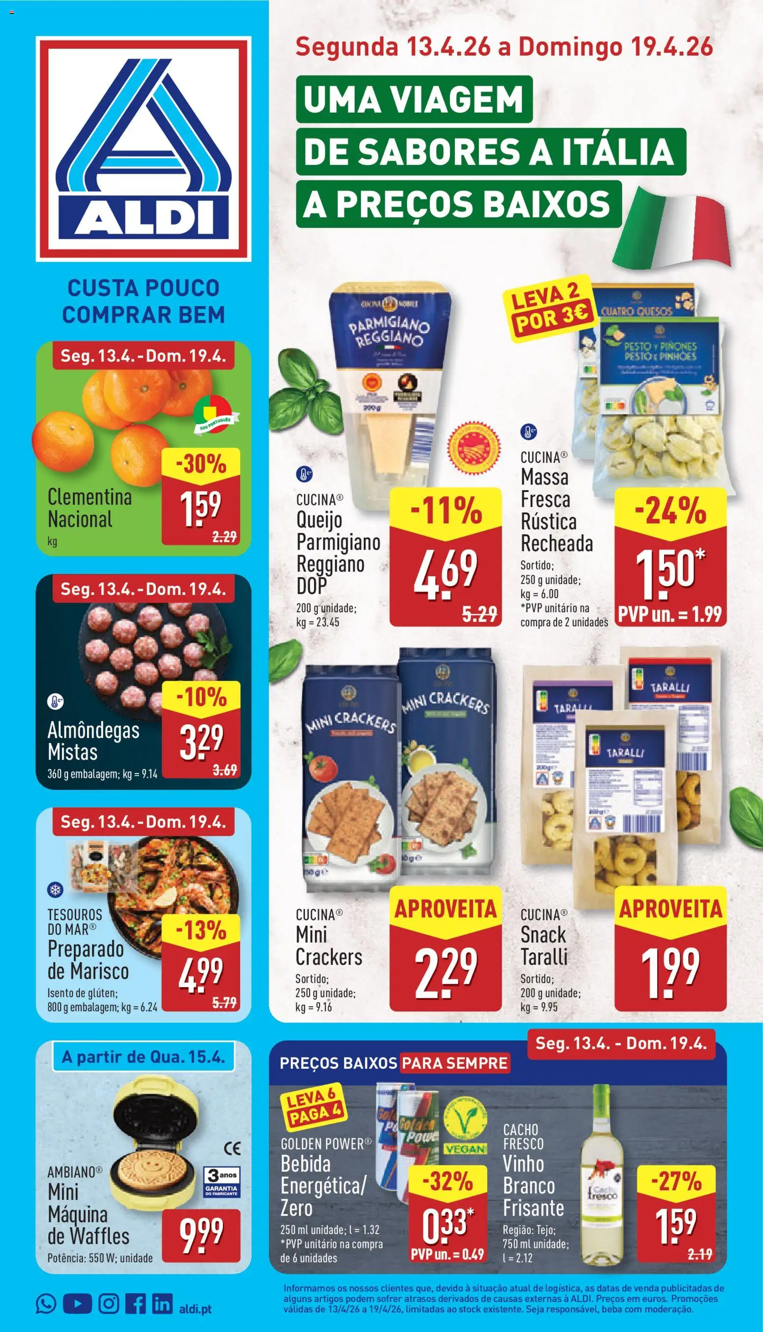 Pré-visualização do folheto da loja Aldi válida a partir de 13/04/2026