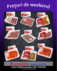 Previzualizarea de cataloage: Unicarm Catalog - Prețuri de weekend valabil de la 19.02.2026