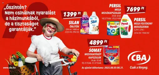 CBA - Aktuális óriásplakátok megtekintése, amely érvényes 2025.08.05.-től