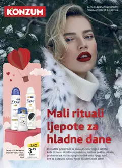 Konzum HR - Katalog ljepota i njega megtekintése, amely érvényes 2026.02.03.-től