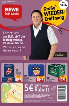 Vorschau von dem Prospekt des Geschäftes Rewe, gültig ab dem 07.12.2025