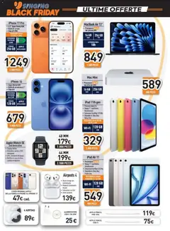 Anteprima dell'opuscolo Black Friday dal negozio Unieuro valido da 26/11/2025 | Pagina: 16