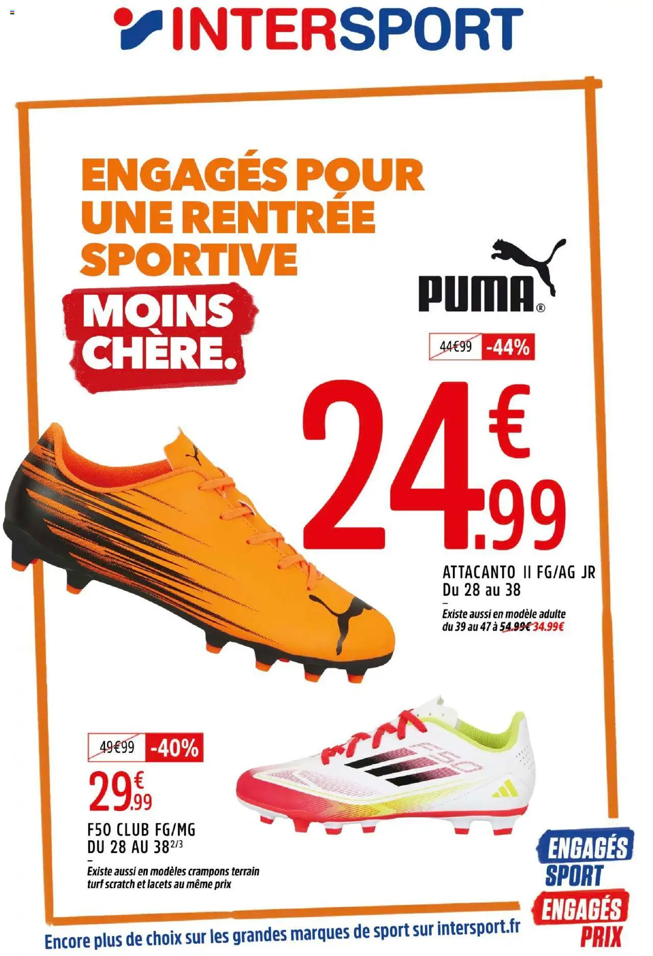 Catalogue de la boutique Intersport valable du 18/08/2025 - Page numéro 1