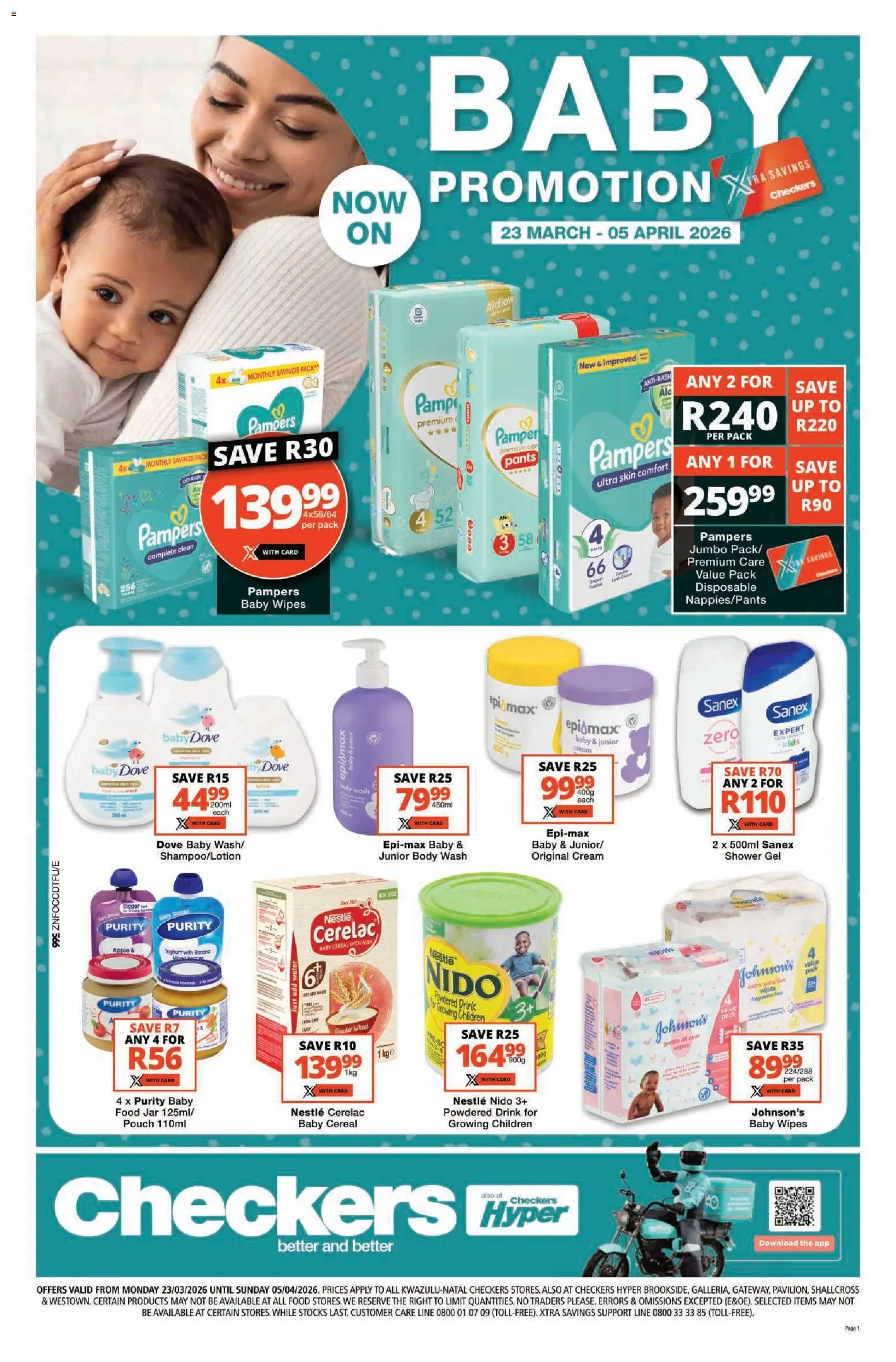 Preview of Checkers flyer valid from 23/03/2026