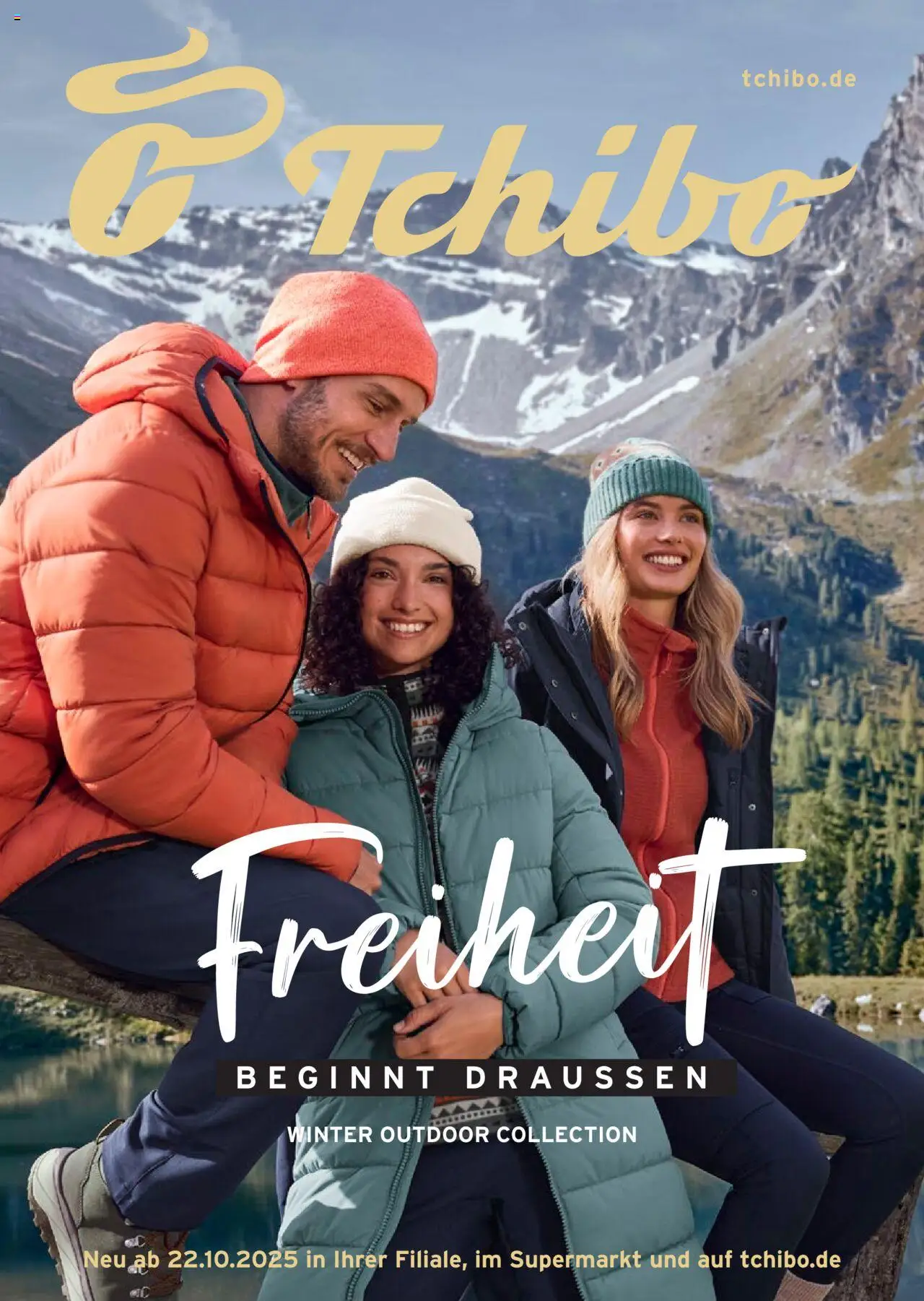 Tchibo Prospekt Freiheit beginnt draußen (vom von Mittwoch 22.10.2025)