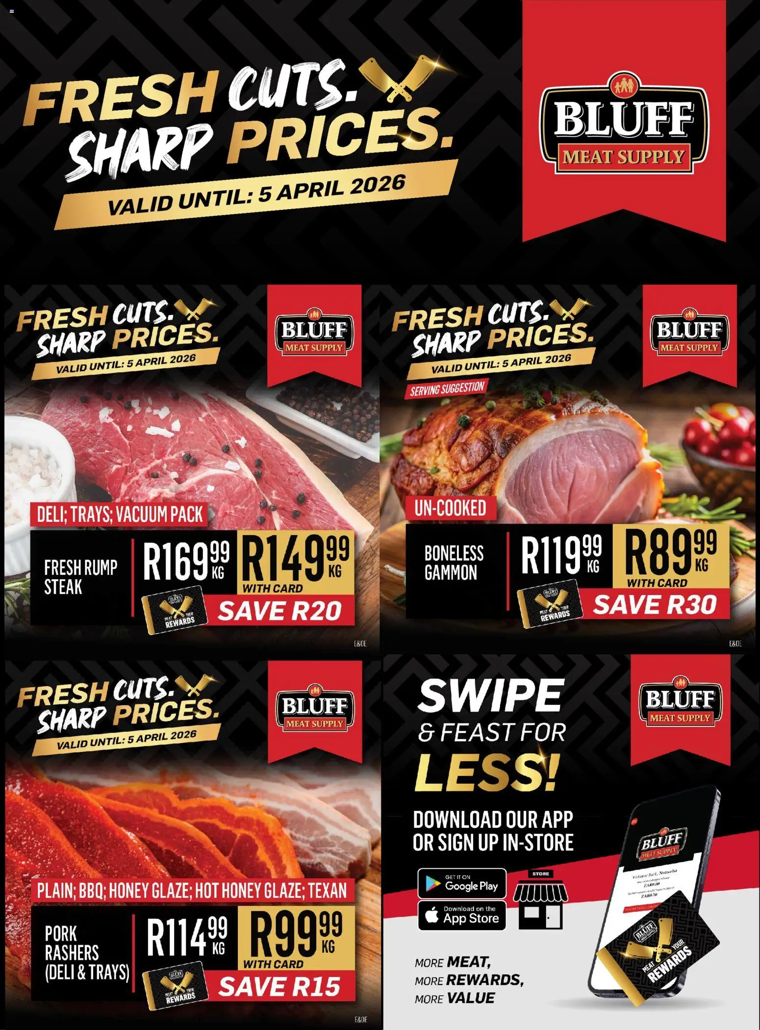 Preview of Bluff Meat Supply flyer valid from 01/04/2026