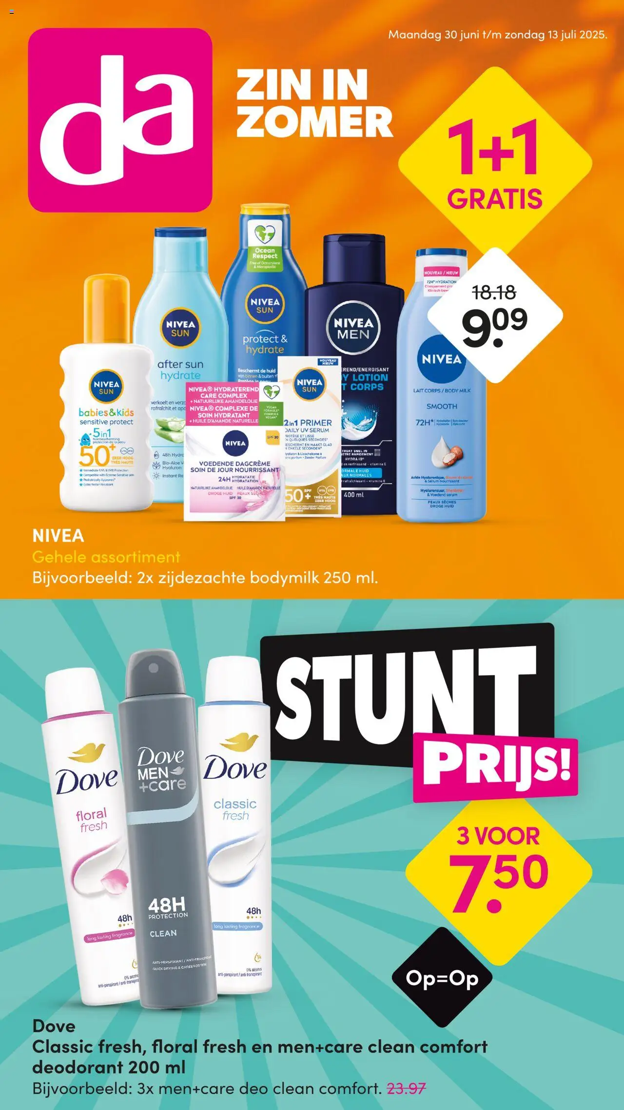 Da shop Folder geldig vanaf 30-06-2025 - Paginanummer 1 - Parfum, La, Alcohol, Deodorant, Antitranspirant, Sheaboter