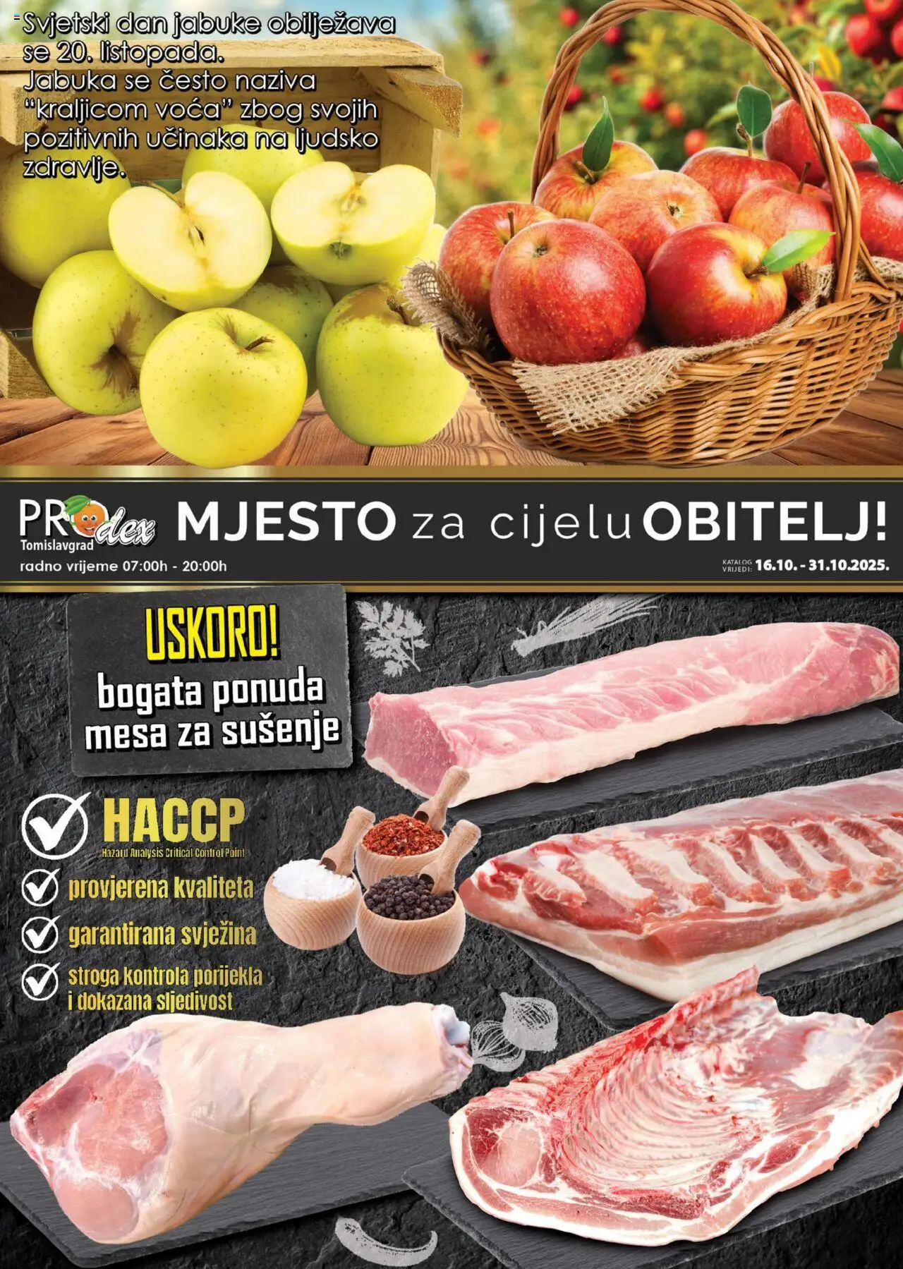 Pregled letka Katalog trgovine Prodex vrijedi od 2025.10.16