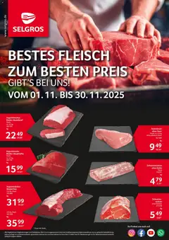 Vorschau von dem Prospekt des Geschäftes Selgros, gültig ab dem 01.11.2025