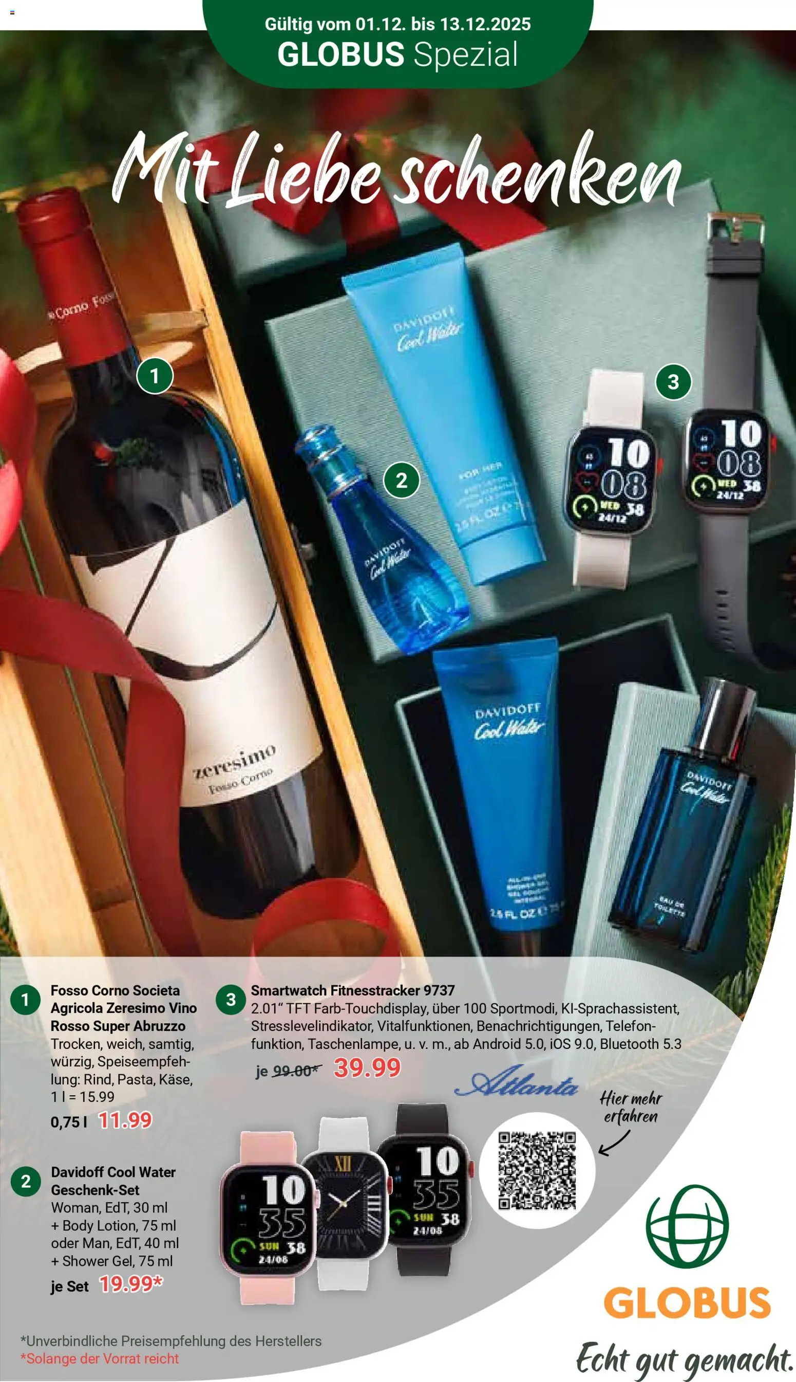 Vorschau von dem Prospekt des Geschäftes Globus, gültig ab dem 01.12.2025