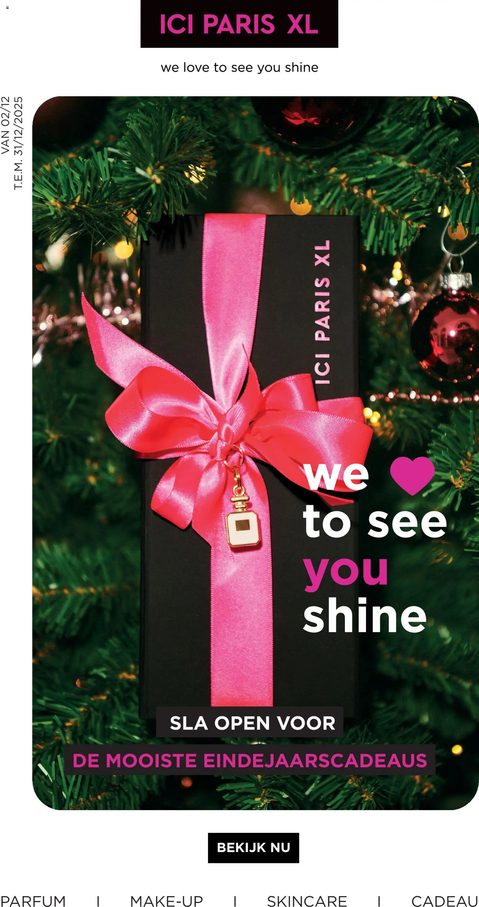 Voorbeeld van Folder van winkel ICI Paris XL geldig vanaf 02/12/2025