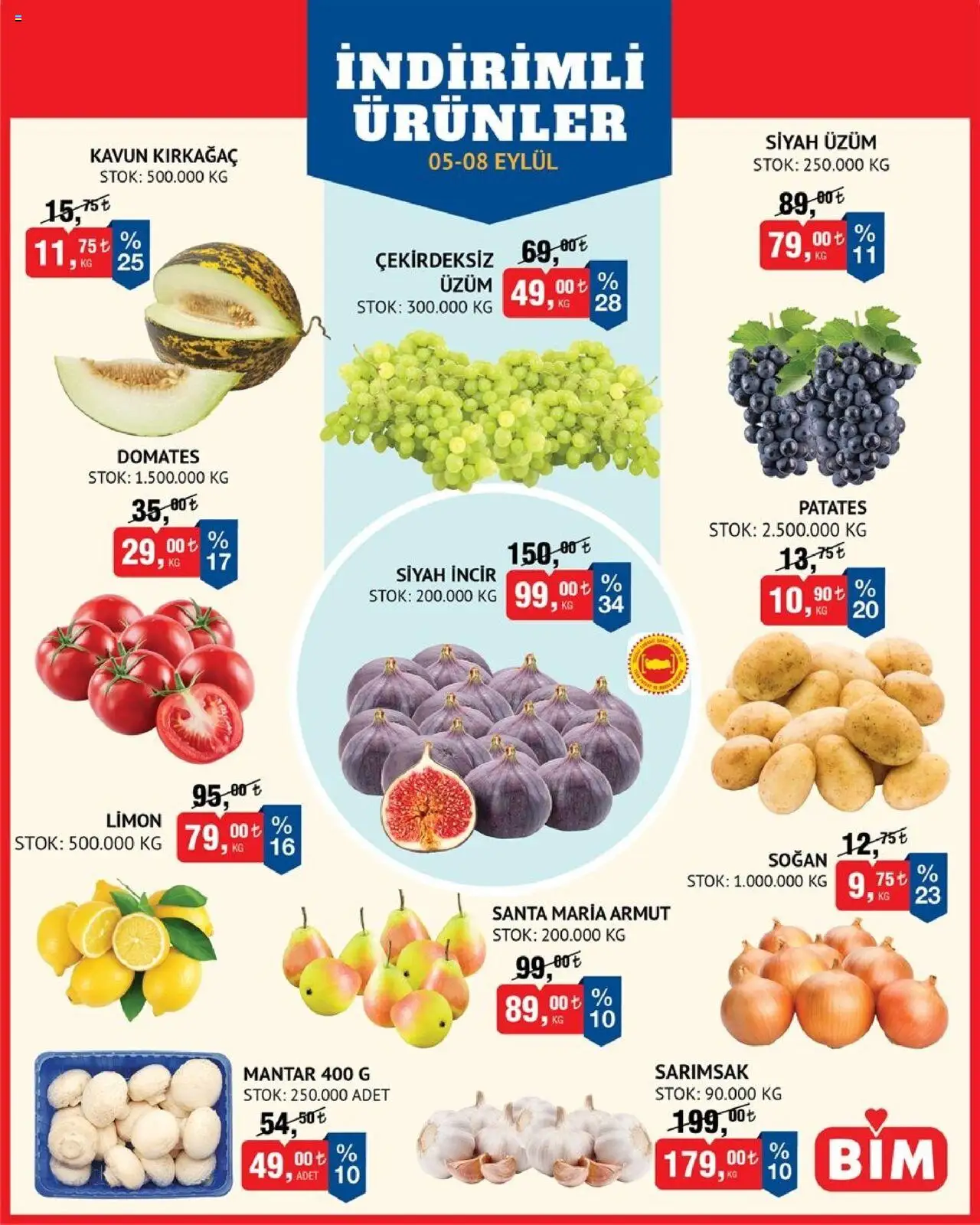 BİM Katalog bu hafta (05 Eylül 2025) - Aktüel Broşür - Sayfa numarası 1