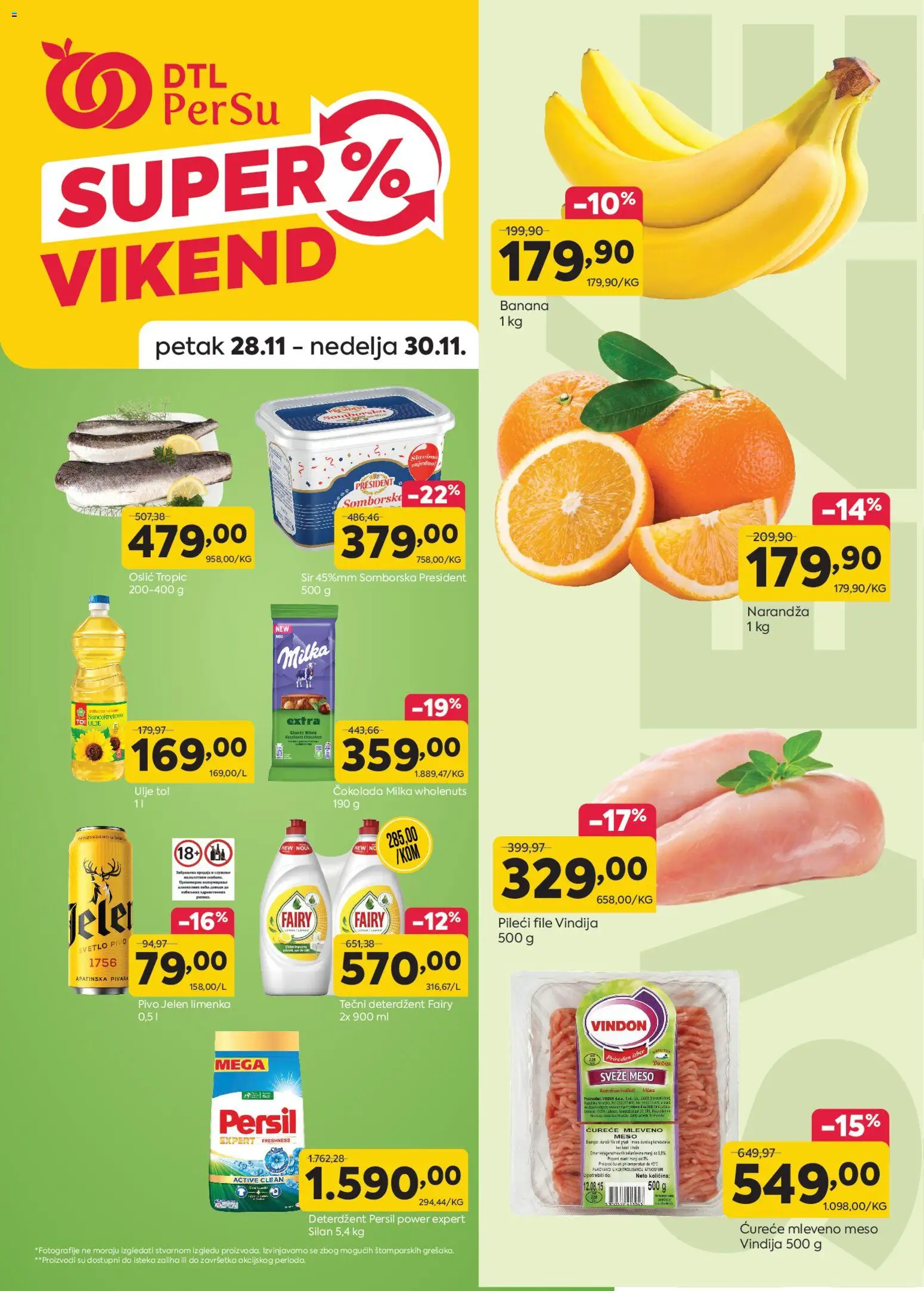 Pregled PerSu kataloga - važi od 28.11.2025