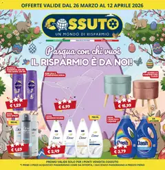 Anteprima dell'opuscolo Cossuto volantino dal negozio Cossuto valido da 26/03/2026