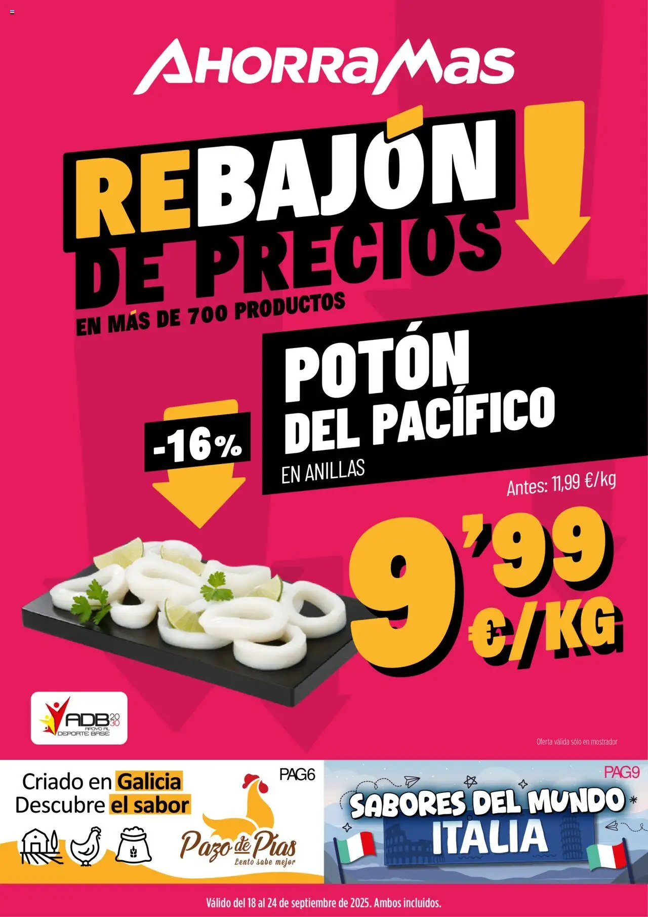 AhorraMas Folleto del 18/09/2025 > Catálogo