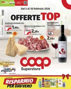 Anteprima dell'opuscolo Volantino Superstore - Brescia dal negozio COOP valido da 05/02/2026