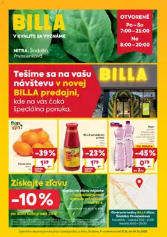 Náhľad Billa letáku platného od 17.12.2025