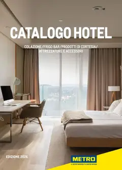 Anteprima dell'opuscolo Volantino Hotel dal negozio Metro valido da 17/10/2025